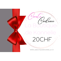 Carte Cadeau 20CHF